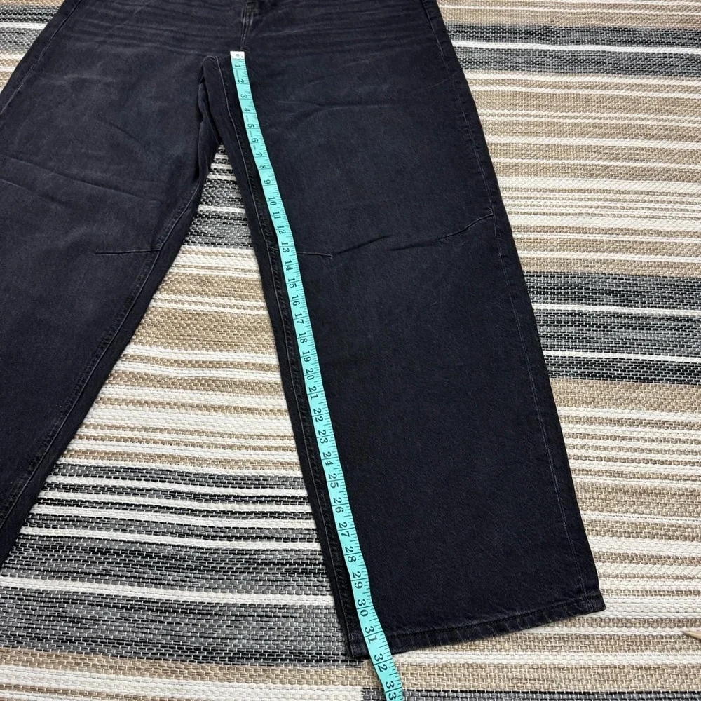 Free‎ People Crossroads Mid Rise Slim Straight Button Fly Denim Jeans Size 31